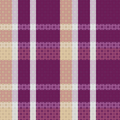 Tartan Plaid Pattern Seamless. Tartan Seamless Pattern. Template for Design Ornament. Seamless Fabric Texture. Vector Illustration