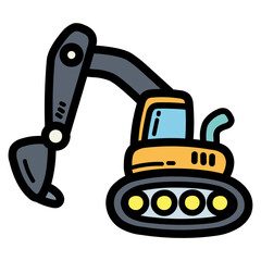 excevetion filled outline icon style