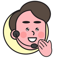 Emoji call center services