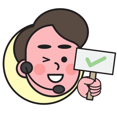 Emoji call center services