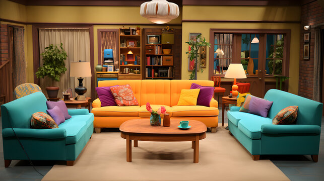 Sitcom living room
