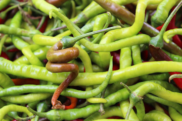 healthy food natural background chili peppers