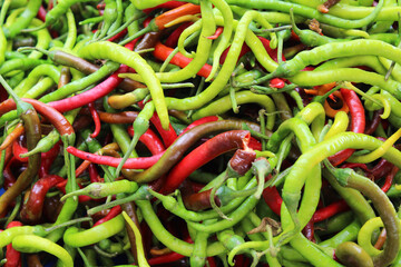 healthy food natural background chili peppers