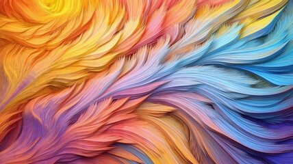 Colorful abstract wallpaper texture background Ai generated image