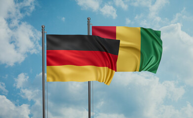 Guinea and Germany flag