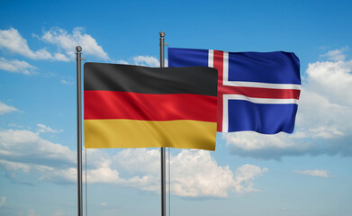 Iceland national flag