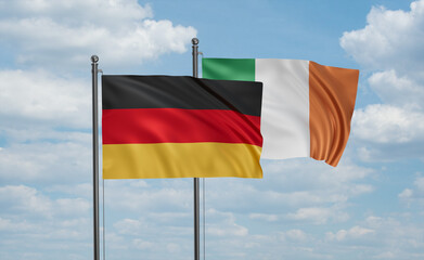 Ireland and Germany flag