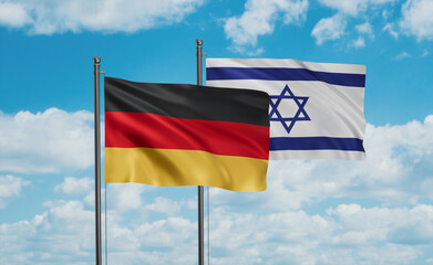 Israel and Germany flag