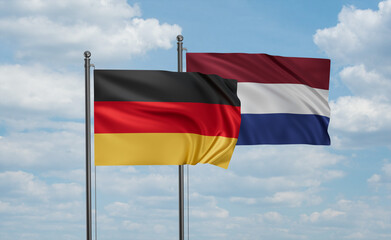 Netherlands and Germany flag