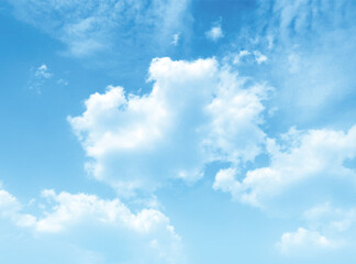 Background with clouds on blue sky. Blue Sky vector - 618261826