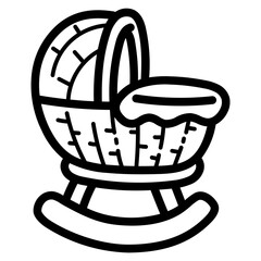 crable line icon style