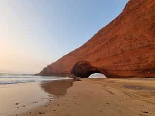 beach in the morning lagzira 