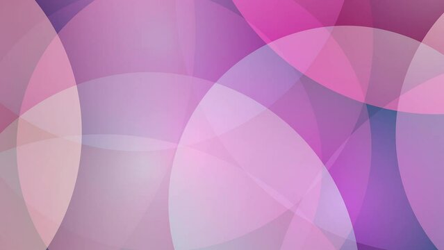 Soft multi color circles abstract futuristic glowing motion background - Loopable - stock video