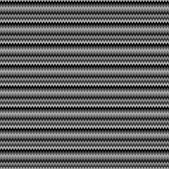 Seamless horizontal striped pattern. Repeated monochrome color counter embattled lines background. Heraldry motif. Abstract wallpaper. Vector illustration