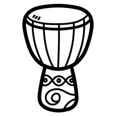drum line icon style