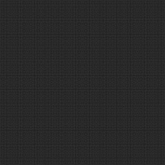 Seamless Chinese window tracery surface pattern design. Repeated white squares, angle brackets on black background. Ancient ethnic ornament wallpaper. Oriental motif, textile print. Vector art.