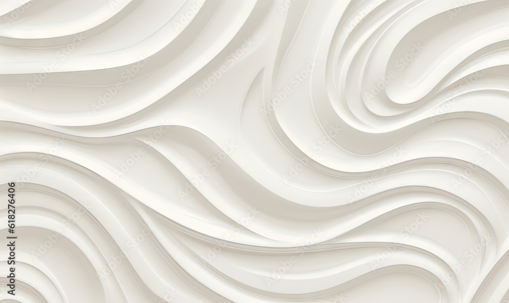 Poster a white background with wavy lines and a white background with wavy lines and a white background wit
