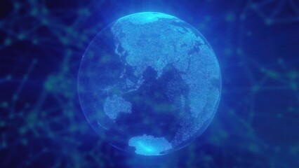 Abstract digital earth