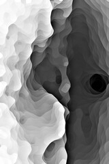 monochrome background with 3D effect