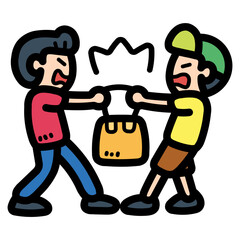 black friday filled outline icon style