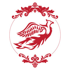 Phoenix Bird  Logo Icon