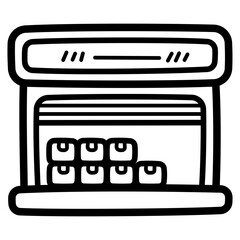 store line icon style