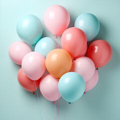 Fototapeta na wymiar party balloons