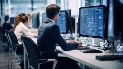 Professionals undergo training and earn certifications in various IT disciplines