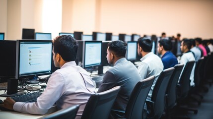Professionals undergo training and earn certifications in various IT disciplines