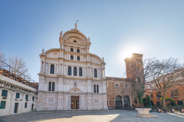 Fototapeta premium The Church of San Zaccaria in Venice, Italy, Europe.