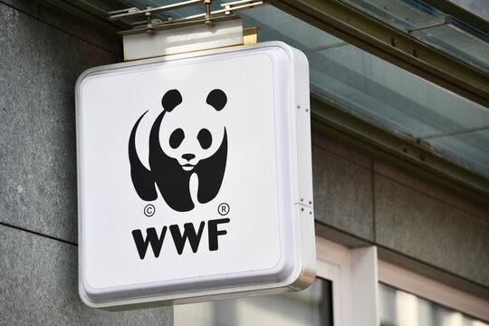 Berlin, Germany - June 5, 2023: Headquarters of WWF Germany in Berlin - The World Wildlife Fund is a international non governmental organization