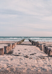 pier on the beach