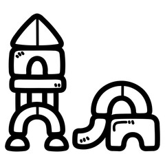 Constructor line icon style