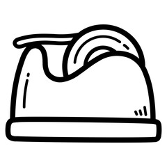 tape line icon style