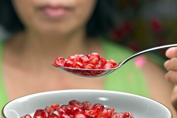 Gorgeous Close-Up of Pomegranate Seeds in Crystal Clear 4K Resolution
