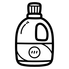 bleach line icon style
