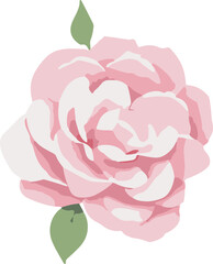 Pastel Blooms Floral Sticker Collection in Watercolor Shades