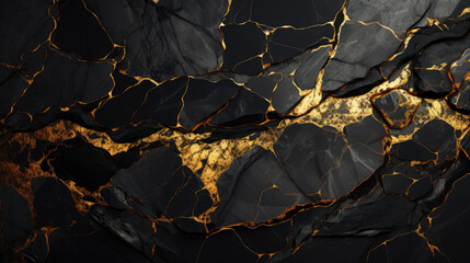 Marble black and gold background, hd luxury background
