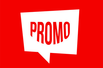 red notice that says promo