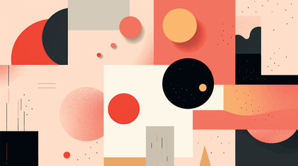 Obraz premium mood board vector, mood board, vector illustration, background