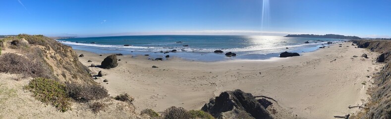 Sandy Beach on the Central Coast, California