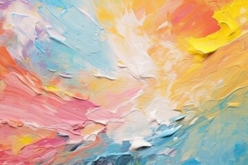 Abstract background from the smears of watercolor paint Generative AI