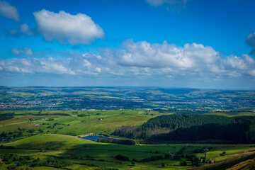 Fototapeta premium Scenic landscape photo in Yorkshire