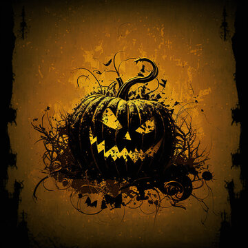 Grunge Pumpkin: Harvesting Halloween Vibes