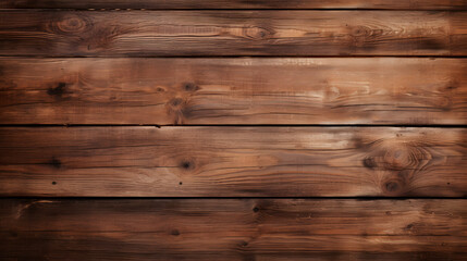 Obraz na płótnie Canvas close up of wall made of wooden planks generativ ai