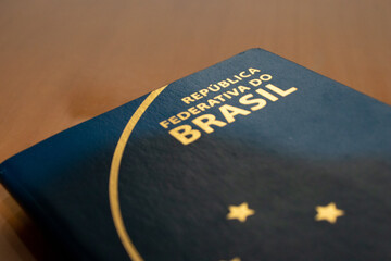 Passaporte do Mercosul brasileiro. 