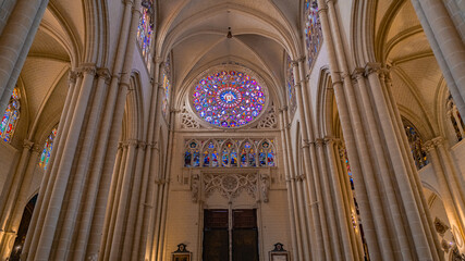 Catedral de Toledo, Castilla y la Mancha, España.