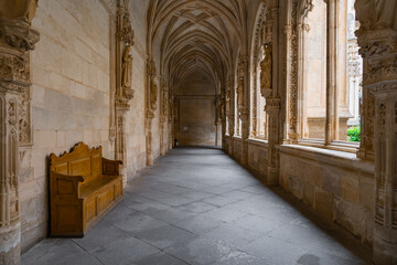 Monasterio de San Juan de los Reyes en la ciudad de Toledo, Castilla y la Mancha, España.