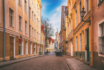 Obraz na płótnie Canvas Tallinn old town