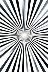 Obraz premium speed lines from center, manga style, vector, white background, Generative IA